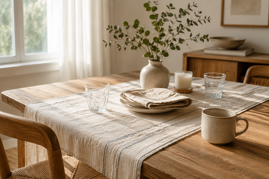 Cómo crear una mesa acogedora para el día a día